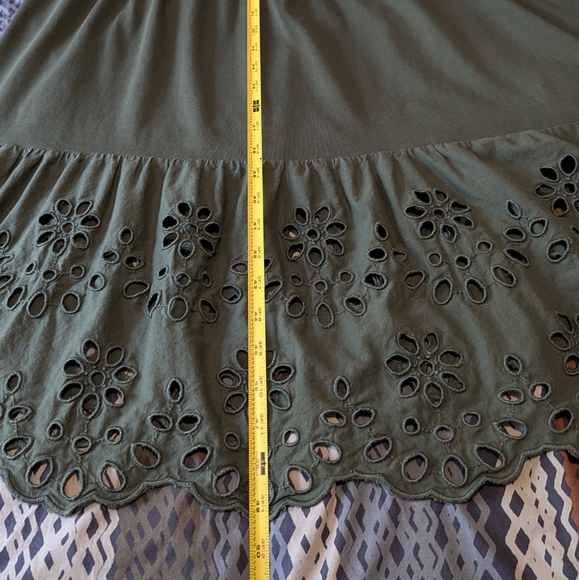 J Crew tiered midi dress - Picture 9 of 11